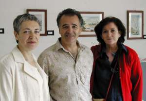 Josefina Martínez, Rafael Arribas y  Teresa Morales