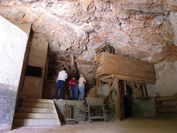 Molino de la Cueva en Blesa (Teruel). 
