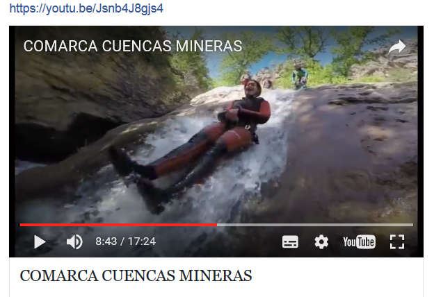Video promocional de las cuencas mineras de Aragón