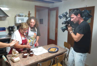 Postres de cañas de azúcar desde Blesa (Aragón)