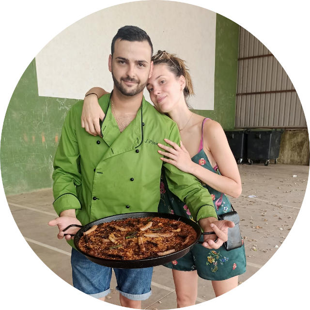J Pina, taller de cocina en Blesa