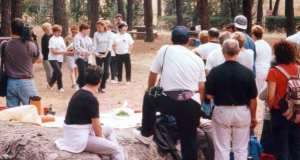 Bailando en la sobremesa del viaje a Albarracn