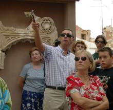 Huesa del Común.  Visita guiada por Javier Martínez Diestre en 2003