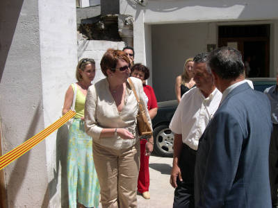 Inauguración del museo de la carpintería y fragua. Blesa (Teruel)