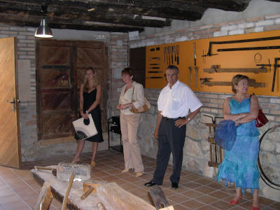 Inauguración del museo de la carpintería y fragua. Blesa (Teruel)