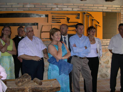 Inauguración del museo de la carpintería y fragua. Blesa (Teruel)