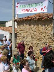 Bienvenidos/as a Fonfría. Foto FJLA