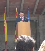Ricardo Lahoz, alcalde de Fonfría, promotor de la iniciativa para dar una esperanza a su pueblo