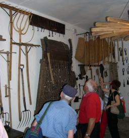 La bodega de Marisa y Juan, uno de las atractivas paradas.