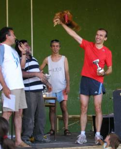 El ganador local, Pedro!!!!