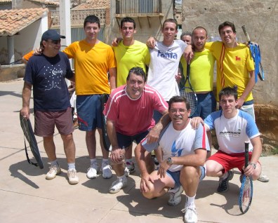 Ganadores del Open frontenis 2007
