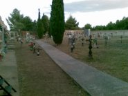 El cementerio presenta un aspecto  muy bueno tras la limpieza.