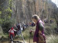 Tras el castillo de Huesa (foto de R. Burillo)