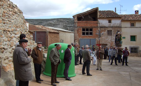 Bendición de términos en la fiesta de San Isidro en Blesa (Teruel). Foto: Manuel Val