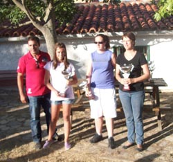 campeonas tiro de barra femenino en Anadón