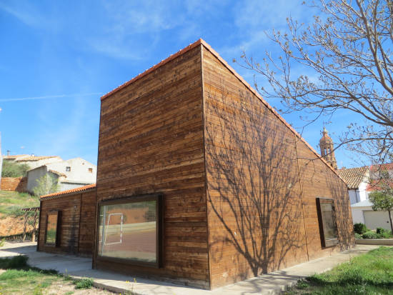 Vivienda rural de Blesa (exterior)