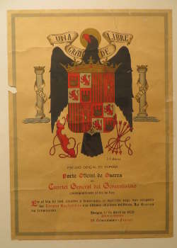 Uno de los documento de la exposición