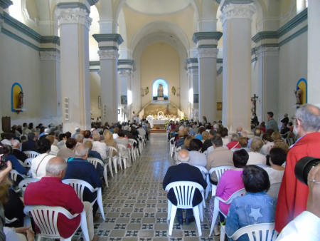 La estatua portátil de María, de Fátima'