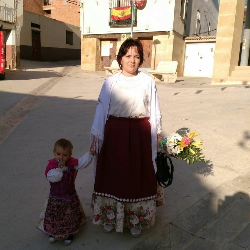 Ofrenda de frutos en Blesa