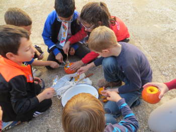 Cada Halloween más animado en Blesa (Teruel)