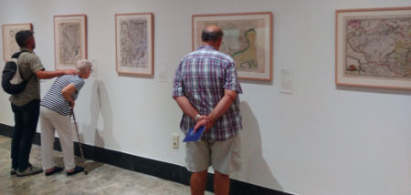 Exposición Aragón en el mapa, en el museo de Zaragoza, septiembre/octubre 2018