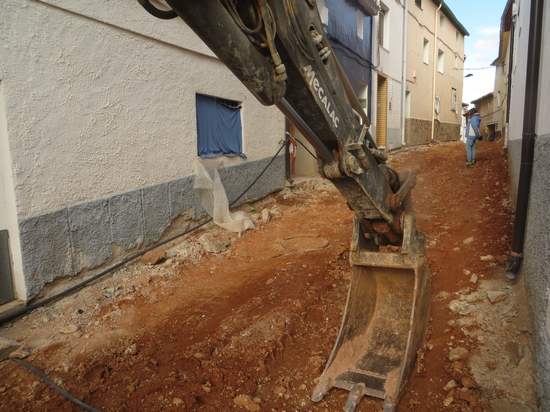 obras en Blesa, Teruel