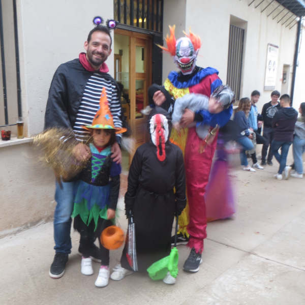 Celebración de Halloween 2021 en Blesa (Teruel, Aragón)
