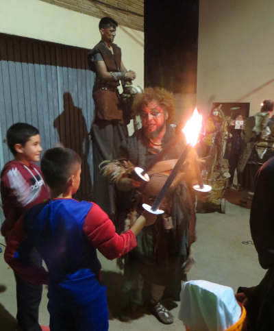 Celebración de Halloween 2021 en Blesa (Teruel, Aragón)