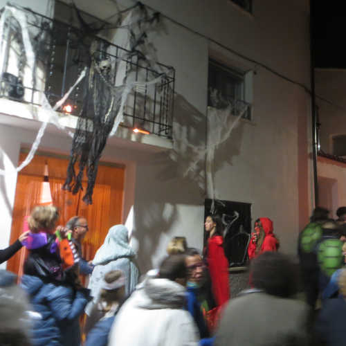 Celebración de Halloween 2021 en Blesa (Teruel, Aragón)