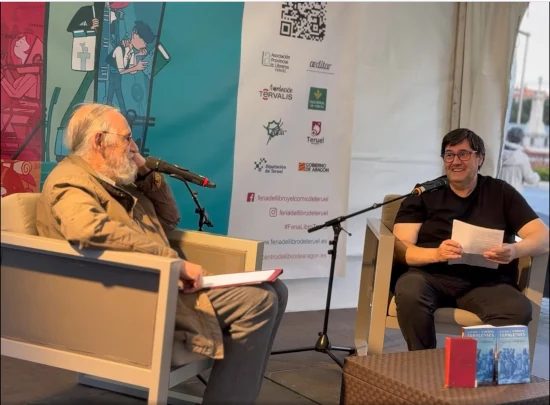 Presentación del libro de “Leyendas y tradiciones turolenses”, en la Feria del libro de Teruel de 2025