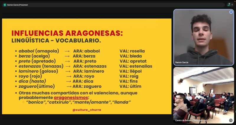 9 de mayo de 2026. Jornada de LEXICOGRAFIA HISTÓRICA DEL ARAGONÉS. Intervención de Ramón García