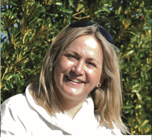 La presidenta de la asociación cultural El Hocino