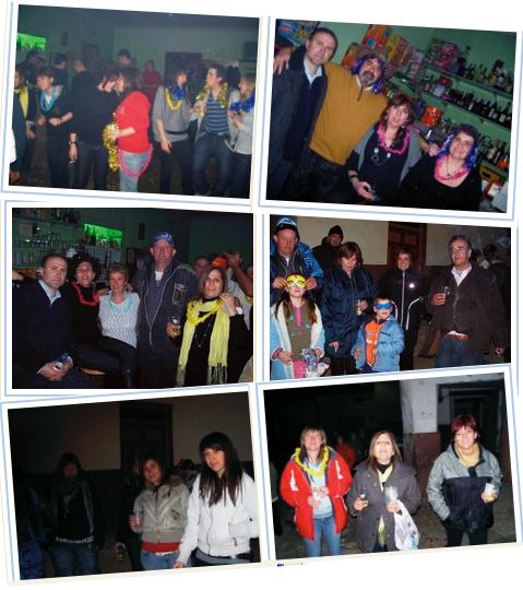 Nochevieja en Blesa, dando la bienvenida a 2009