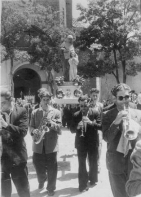 Una banda de los años 40. 