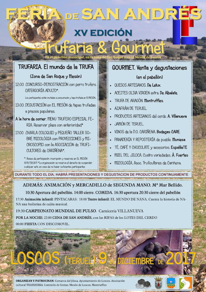CARTEL FERIA loscos 2017
