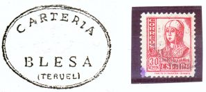 matasellos de Blesa