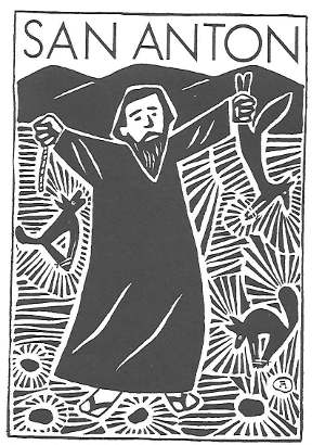 Ilustración de Julio Alvar para el cancionero