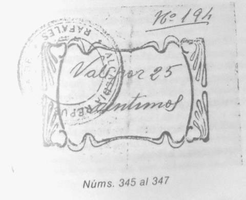 Ráfales. Moneda divisionaria durante la guerra civil de 1936-1939