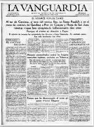 Portada de La Vanguardia