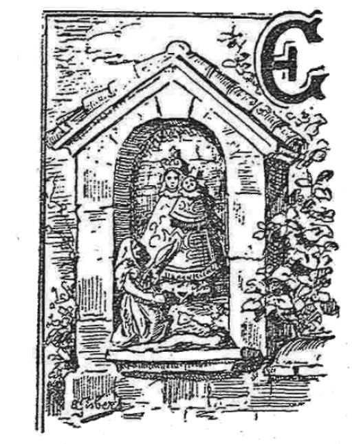 La anterior capilla de la Virgen de la Aliaga en Blesa