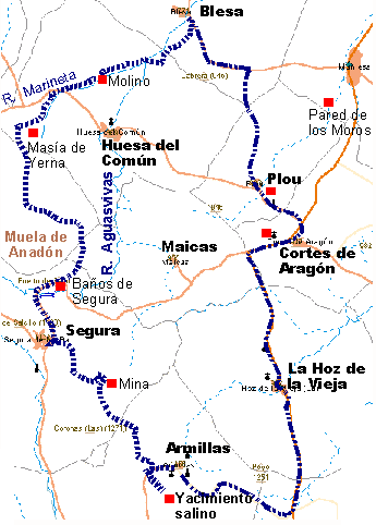 Croquis de la excursión