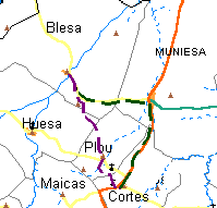 Croquis del recorrido