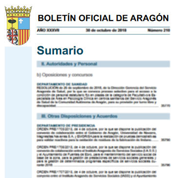 Comunicación oficial