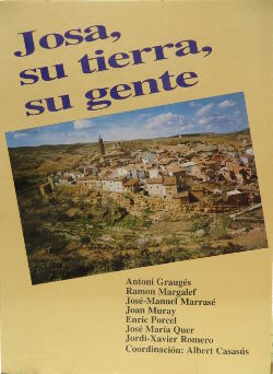 Portada del libro Josa, su tierra y su gente
