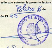 Sello municipal democracia española
