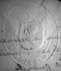 Sello de 1856
