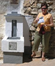 Una de las fuentes públicas de Blesa