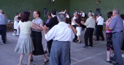 Un momento del baile, al son tradicional de Fagüeño. Foto de Manuel Val Lerín