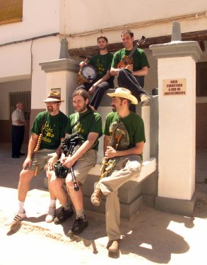 El grupo Fagüeño en el 50 aniversario de las fuentes