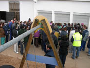 Momento del sorteo